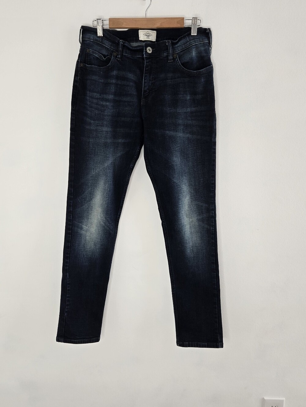 Lee Dungarees Men's Skinny Jeans Dark Blue Wash